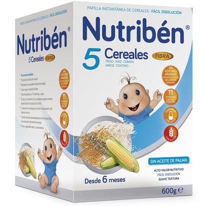 Nutribén 5 Cereais Fibra 600 g